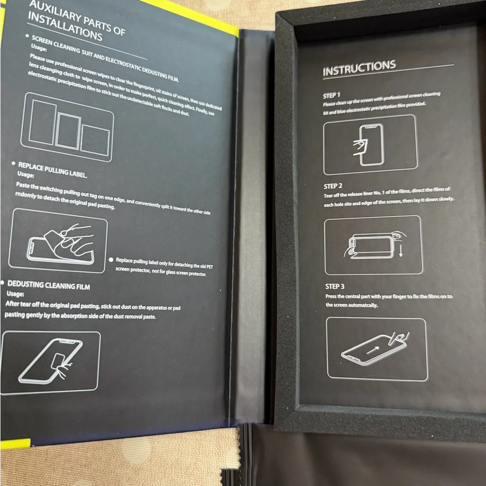 🌺 3/$12 P2N Technologies Glass Screen Protector 3 Pack